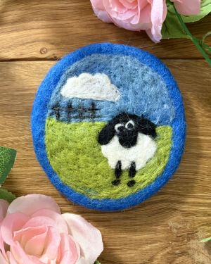 Flock of Sheep Coaster