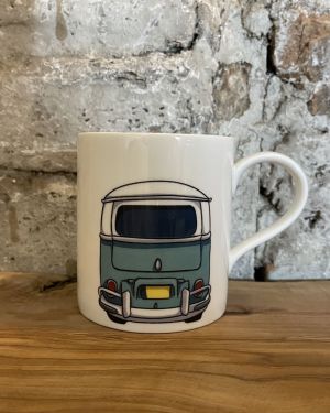 Blue Camper Van Mug