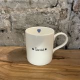 Blue Cariad Mug