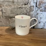 Pink Cariad Mug