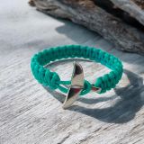 Tenby Whale Tail Fishing Net Bracelet