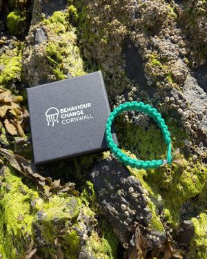 Tenby Whale Tail Fishing Net Bracelet
