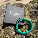 Tenby Anchor Fishing Net Bracelet