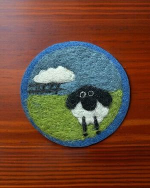 Flock of Sheep Coaster