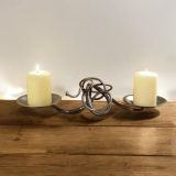 Double Tangle Centrepiece Candlestick