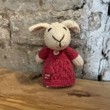 Pink Sheep Finger Puppet