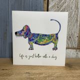 Sausage Dog Card
