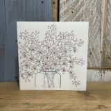 Vase Of Flowers Card
