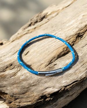 Tenby North Beach Fishing Net Bracelet