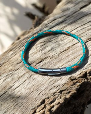 Tenby South Beach Fishing Net Bracelet