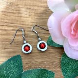 Red Hematite Earrings