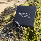 Skomer Island Black Fishing Net Bracelet