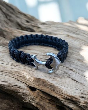 Skomer Island Anchor Fishing Net Bracelet