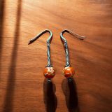 Orange Jasper Earrings