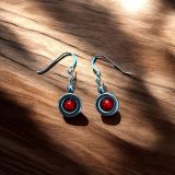 Red Hematite Earrings