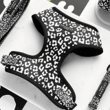 Black Leopard Neck Harnesses