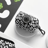 Black Leopard Poo Bag Holder