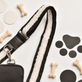 Black Aviator Dog Walking Bag Strap