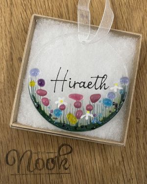 Hiraeth Glass Hanging