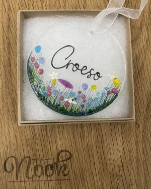 Croeso Glass Hanging