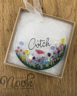 Cwtch Glass Hanging