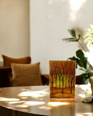 Autumn Trees Tea Light Holder
