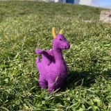 Purple Dragon Felt