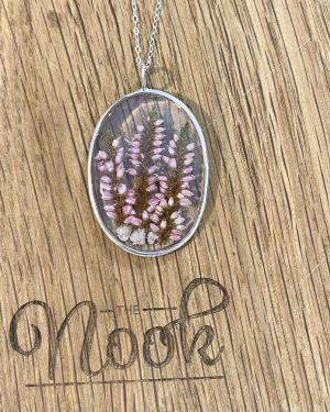Pink Flower Necklace