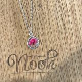 Red Flower Necklace