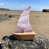 Purple Glass Boat