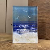 Sea And Gulls Tea Light Holder