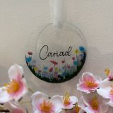 Cariad Glass Hanging