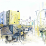 Upper Street In Tenby