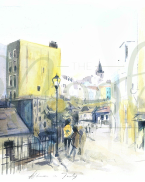 Upper Street In Tenby