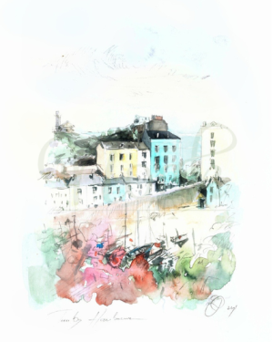 Spring In Tenby Harbour