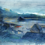 Tenby Harbour At Dusk