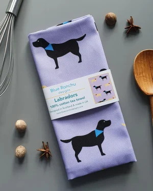 Labradors Tea Towel