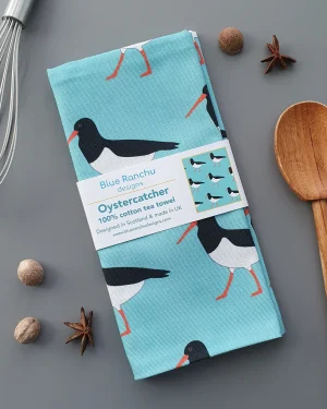 Oystercatcher Tea Towel
