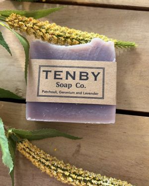 Patchouli, Geranium And Lavender Soap