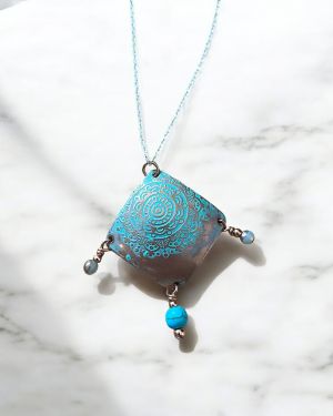 Copper Orb Necklace