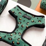 Khaki Leopard Neck Harness