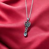 Welsh Dragon And Lovespoon Necklace