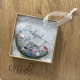 Dinbych Y Pysgod Glass Hanging