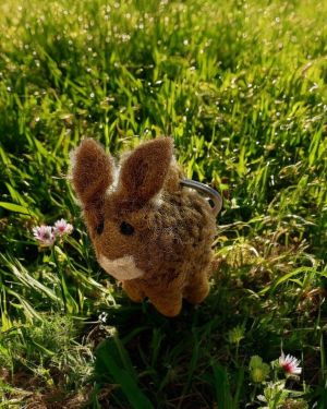 Highland Cow Keyring