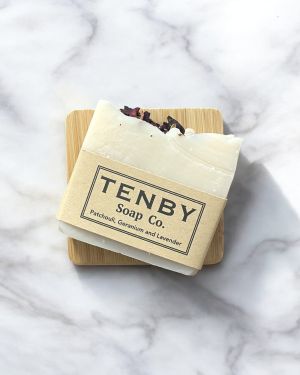 Patchouli, Geranium And Lavender Soap