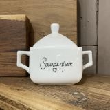 Square Saundersfoot Sugar Pot