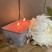 Rose Éclat Pearled Candle Sand