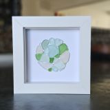 Green Sea Glass Frame