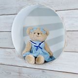 Teddy Bear In A Blue Sailor Dress
