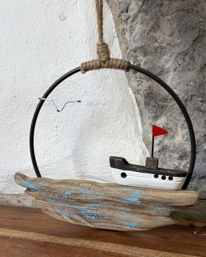 Hanging Boat Decoration